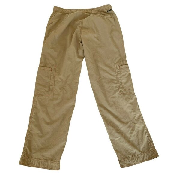 Athleta Women’s Sz M Tan Utility Nylon Cargo Hiking Pants - Picture 3 of 9